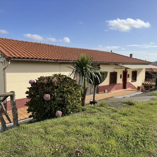 Casa rural asturiana con hórreo, finca y garaje – La Espina, Salas (Asturias)