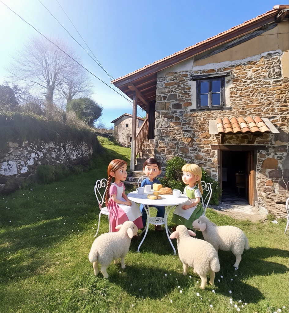 Colunga: Tu "Casa de Heidi" con Vistas Alpinas (versión asturiana) la casa de Heidi en Colunga