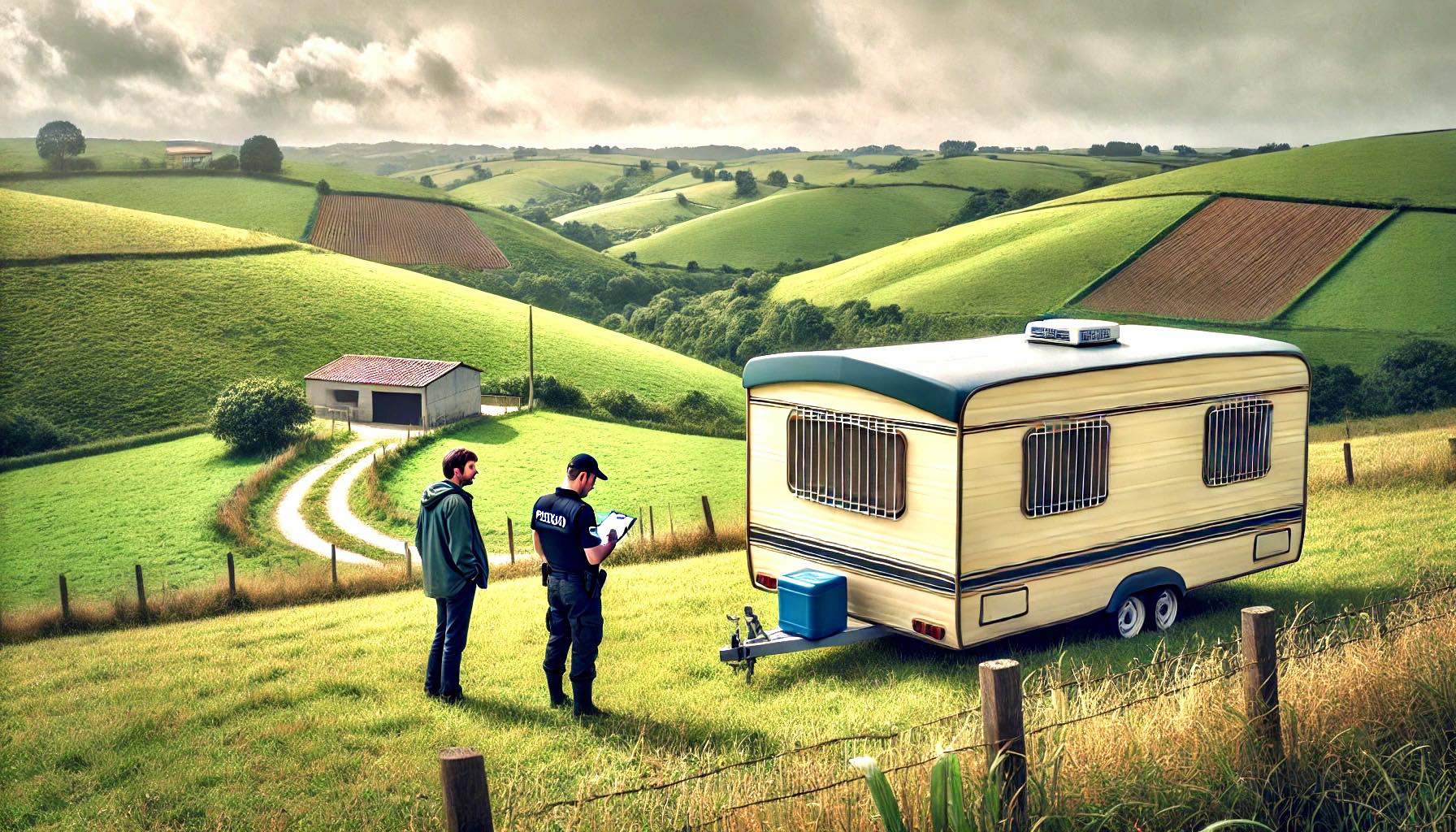 ¿Pensando en poner una mobile home en un prao rústico? 🤡 Olga Kulikova te cuenta la cruda realidad: en Gijón y Villaviciosa está prohibido y las multas vienen con orden de retirada. No dejes que tu sueño americano se convierta en una pesadilla asturiana. Descubre por qué una caravana no te da derechos y cómo evitar ser el "payaso" de una construcción ilegal. 🚜🚫🏠