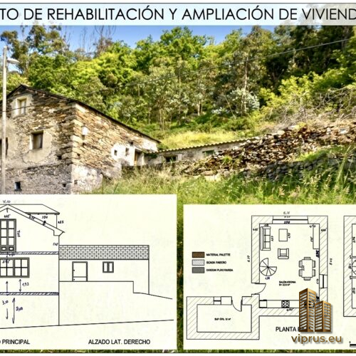 2 Casas para reformar + 12.000m² Finca por 35.900€ | Papeles 100% Legales